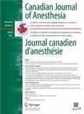 Canadian Journal of Anesthesia-Journal canadien d anesthesie]