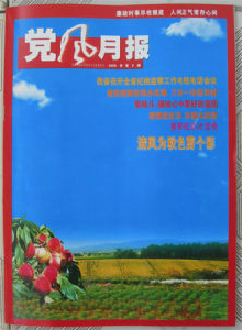 黨風月報雜志