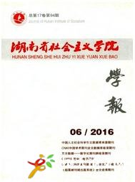 湖南省社會主義學院學報