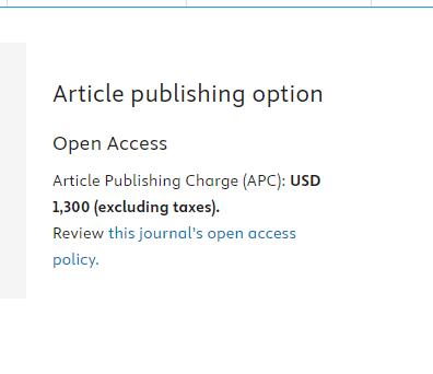 Engineering期刊發表論文費用